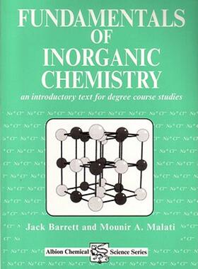 【预售】Fundamentals of Inorganic Chemistry: An Introductory