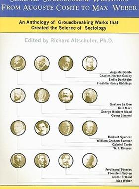 【预售】Seminal Sociological Writings: From Auguste Comte to