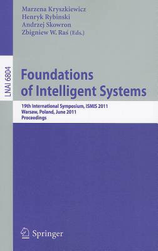 【预售】Foundations of Intelligent Systems: 19th