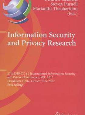【预售】Information Security and Privacy Research: 27th IFIP