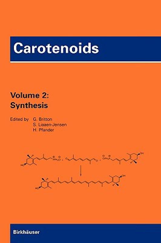 【预售】Carotenoids: Volume 2: Synthesis