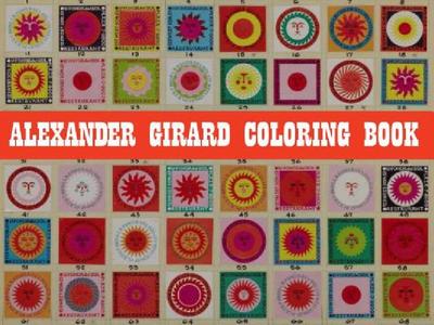 【预售】Alexander Girard Coloring Book [With Stickers]