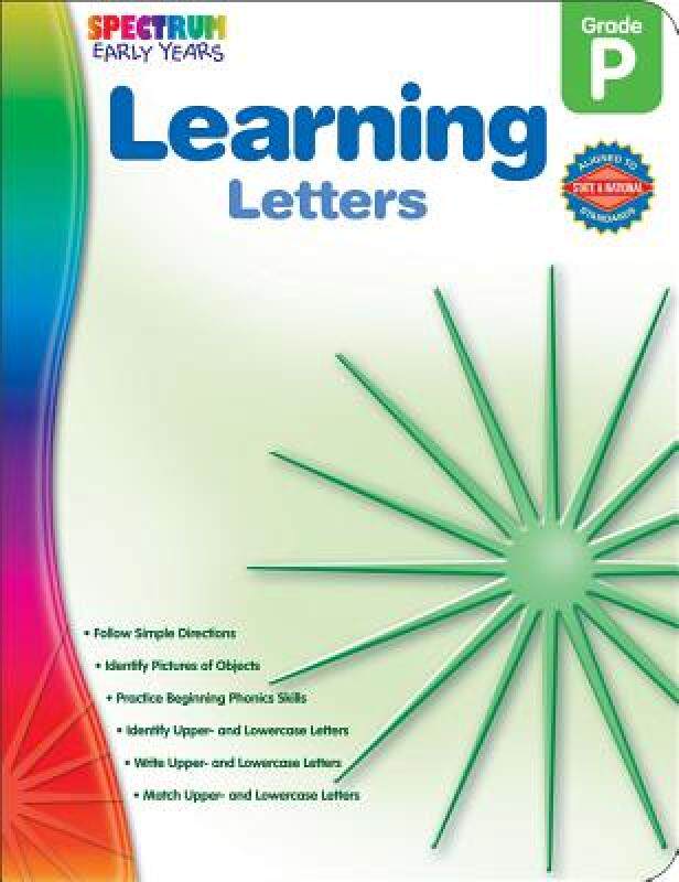 【预售】Learning Letters, Preschool