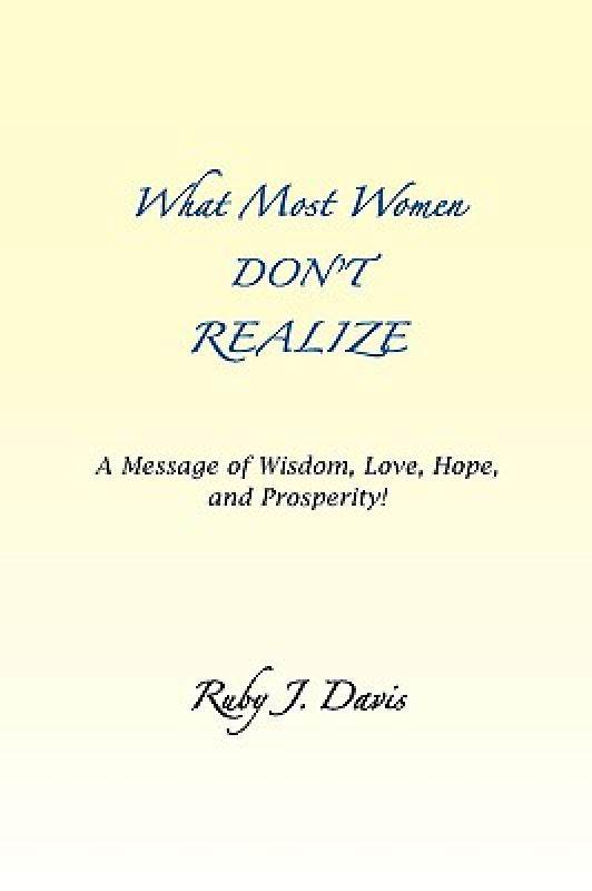 【预售】what most women dont realize ~ a message of wisdom