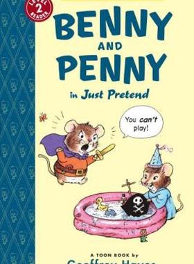 【预售】Benny and Penny in Just Pretend: Toon Books Level 2