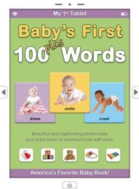 【预售】My 1st Tablet: Baby's First 100 Plus Words
