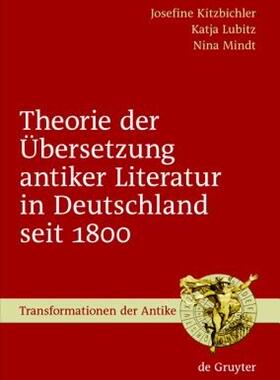 【预售】Theorie Der Ubersetzung Antiker Literatur in