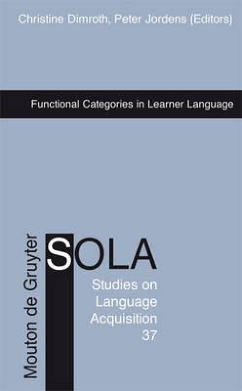 【预售】Functional Categories in Learner Language
