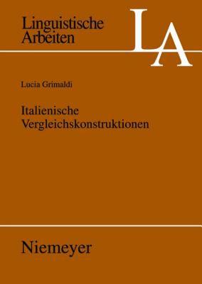 【预售】Italienische Vergleichskonstruktionen