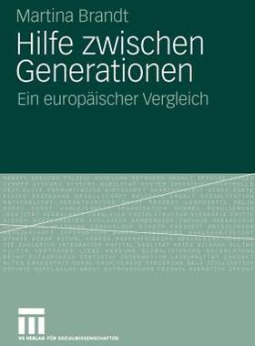【预售】Hilfe Zwischen Generationen: Ein Europaischer