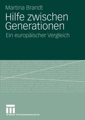 【预售】Hilfe Zwischen Generationen: Ein Europaischer