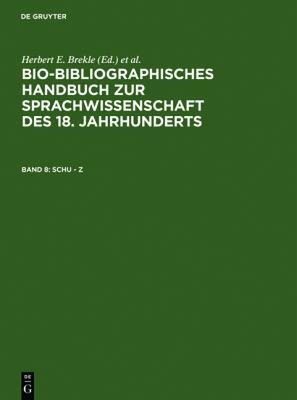 【预售】Bio-Bibliographisches Handbuch Zur