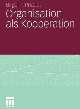 【预售】Organisation ALS Kooperation