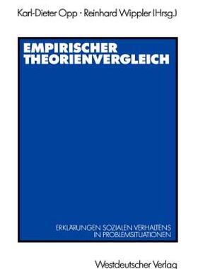 【预售】Empirischer Theorienvergleich: Erklarungen Sozialen
