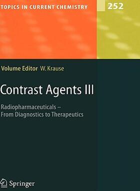 【预售】Contrast Agents III: Radiopharmaceuticals - From