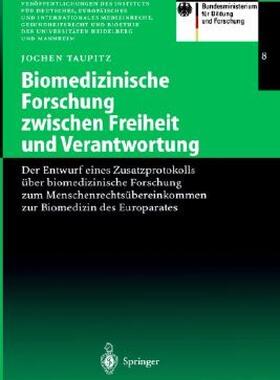 【预售】Biomedizinische Forschung Zwischen Freiheit Und