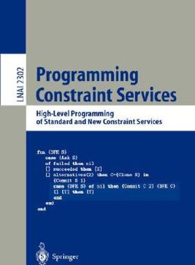 【预售】Programming Constraint Services: High-Level