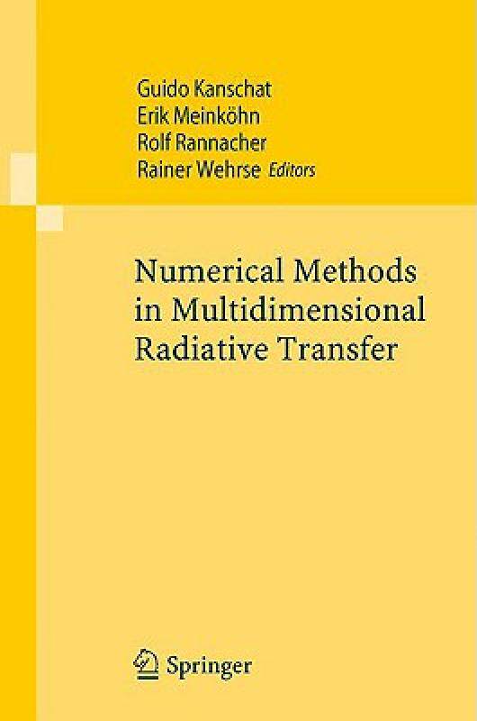 【预售】Numerical Methods in Multidimensional Radiative