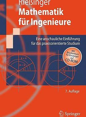 【预售】Mathematik Fur Ingenieure: Eine Anschauliche