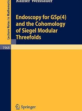 【预售】Endoscopy for GSp(4) and the Cohomology of Siegel