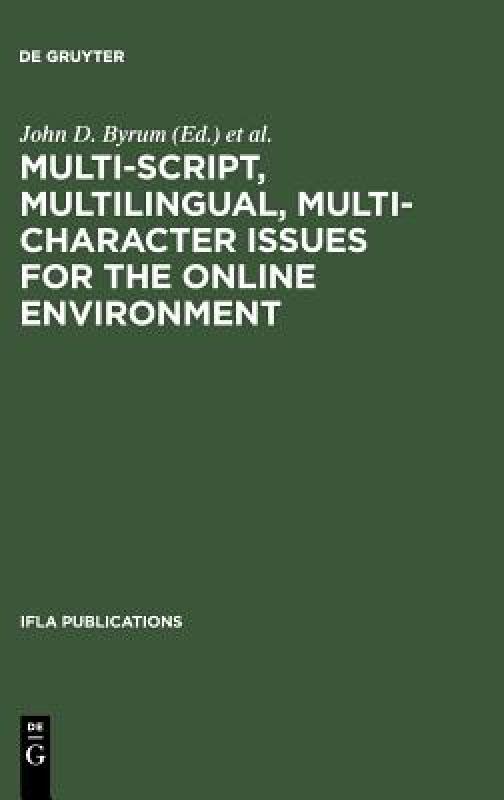 【预售】Multi-Script, Multilingual, Multi-Character Issues