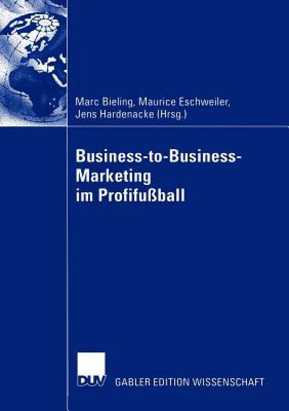 【预售】Business-To-Business-Marketing Im Profifussball