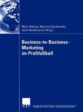 【预售】Business-To-Business-Marketing Im Profifussball