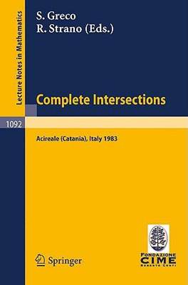 【预售】Complete Intersections: Lectures Given at the 1st