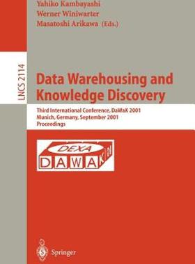 【预售】Data Warehousing and Knowledge Discovery: Third