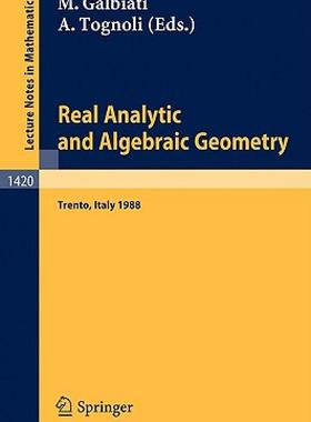 【预售】Real Analytic and Algebraic Geometry: Proceedings of