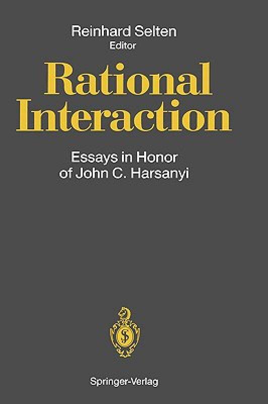 【预售】Rational Interaction: Essays in Honor of John C.