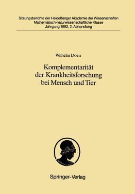 【预售】Komplementaritat Der Krankheitsforschung Bei Mensch