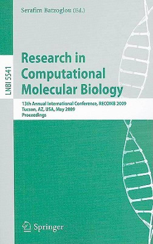 【预售】Research in Computational Molecular Biology: 13th