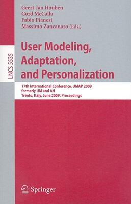 【预售】User Modeling, Adaptation, and Personalization