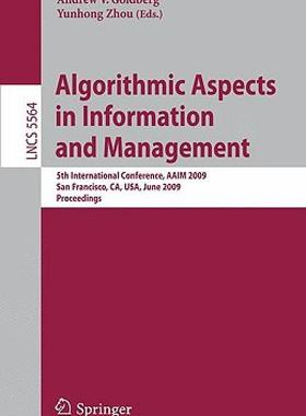 【预售】Algorithmic Aspects in Information and Management: