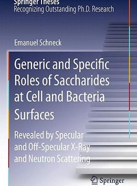 【预售】Generic and Specific Roles of Saccharides at Cell