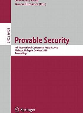 【预售】Provable Security: 4th International Conference