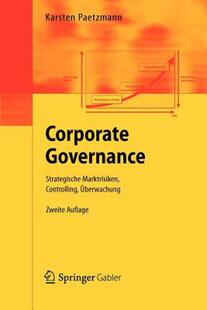 【预售】Corporate Governance: Strategische Marktrisiken