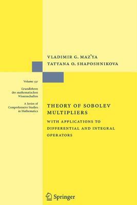 【预售】Theory of Sobolev Multipliers: With Applications to
