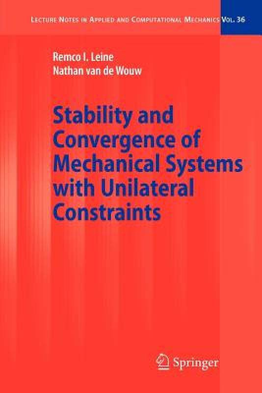【预售】Stability and Convergence of Mechanical Systems with