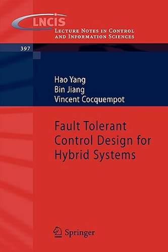 【预售】Fault Tolerant Control Design for Hybrid Systems-封面