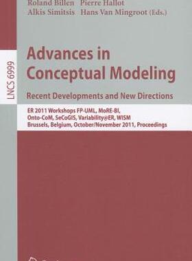 【预售】Advances in Conceptual Modeling: Recent Developments