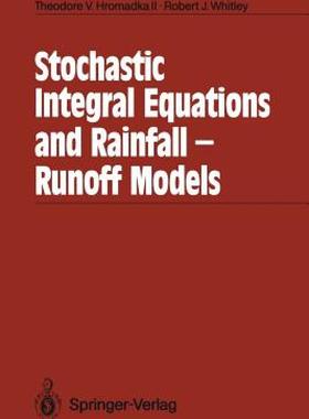 【预售】Stochastic Integral Equations and Rainfall-Runoff