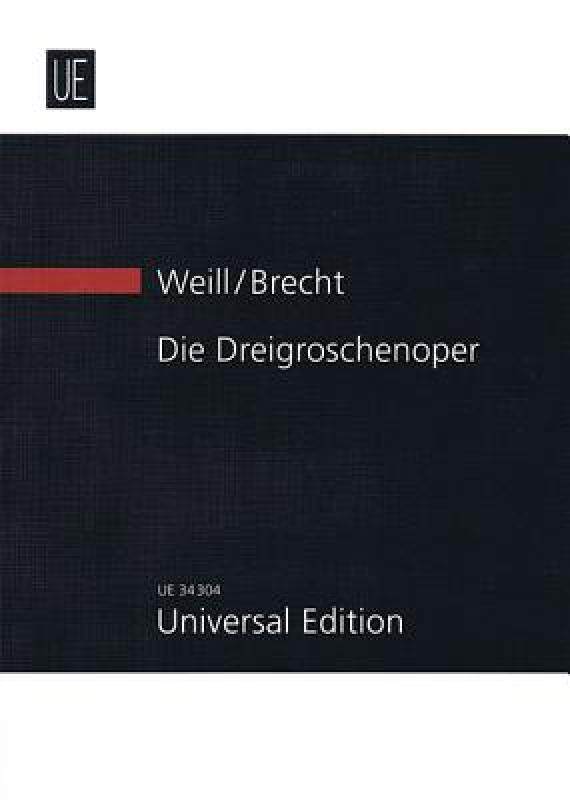 【预售】Threepenny Opera: Study Score Based on the Critical