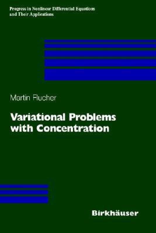 【预售】Variational Problems with Concentration