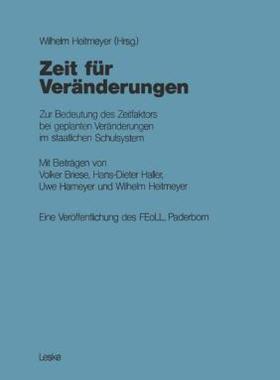 【预售】Zeit Fur Veranderungen: Zur Bedeutung Des