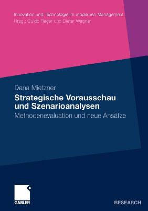【预售】Strategische Vorausschau Und Szenarioanalysen: