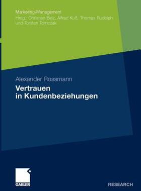 【预售】Vertrauen in Kundenbeziehungen