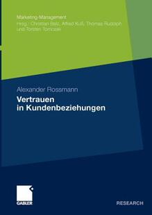 【预售】Vertrauen in Kundenbeziehungen