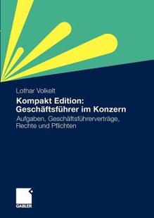 【预售】Kompakt Edition: Geschaftsfuhrer Im Konzern:
